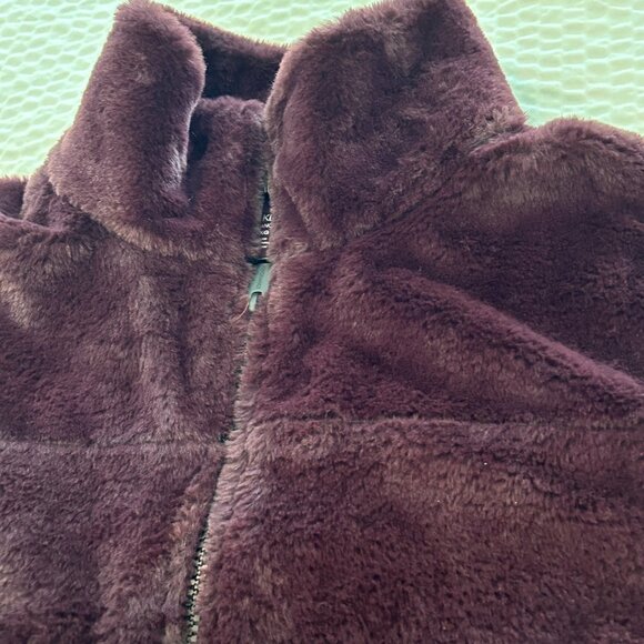 Calvin Klein Performance Faux Fur Jacket size XL - Picture 3 of 11